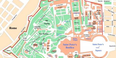 مدينة الفاتيكان الخريطة السياسية